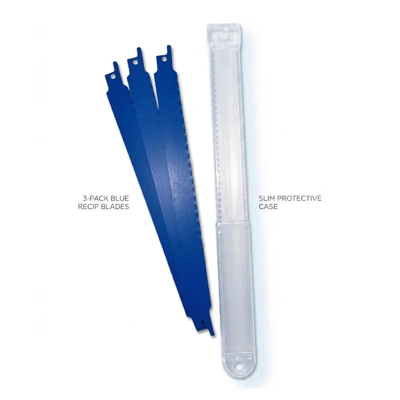 The Duel Edge Reciprocating Saw Blade (D.E.B)
