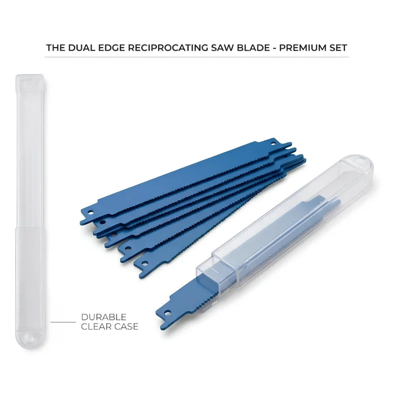 The Duel Edge Reciprocating Saw Blade (D.E.B)
